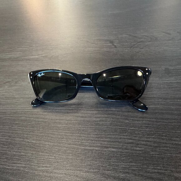 ✨ Ray-Ban Lady Burbank RB2299 901/31 Cat Eye Sunglasses ✨ - Picture 4 of 12